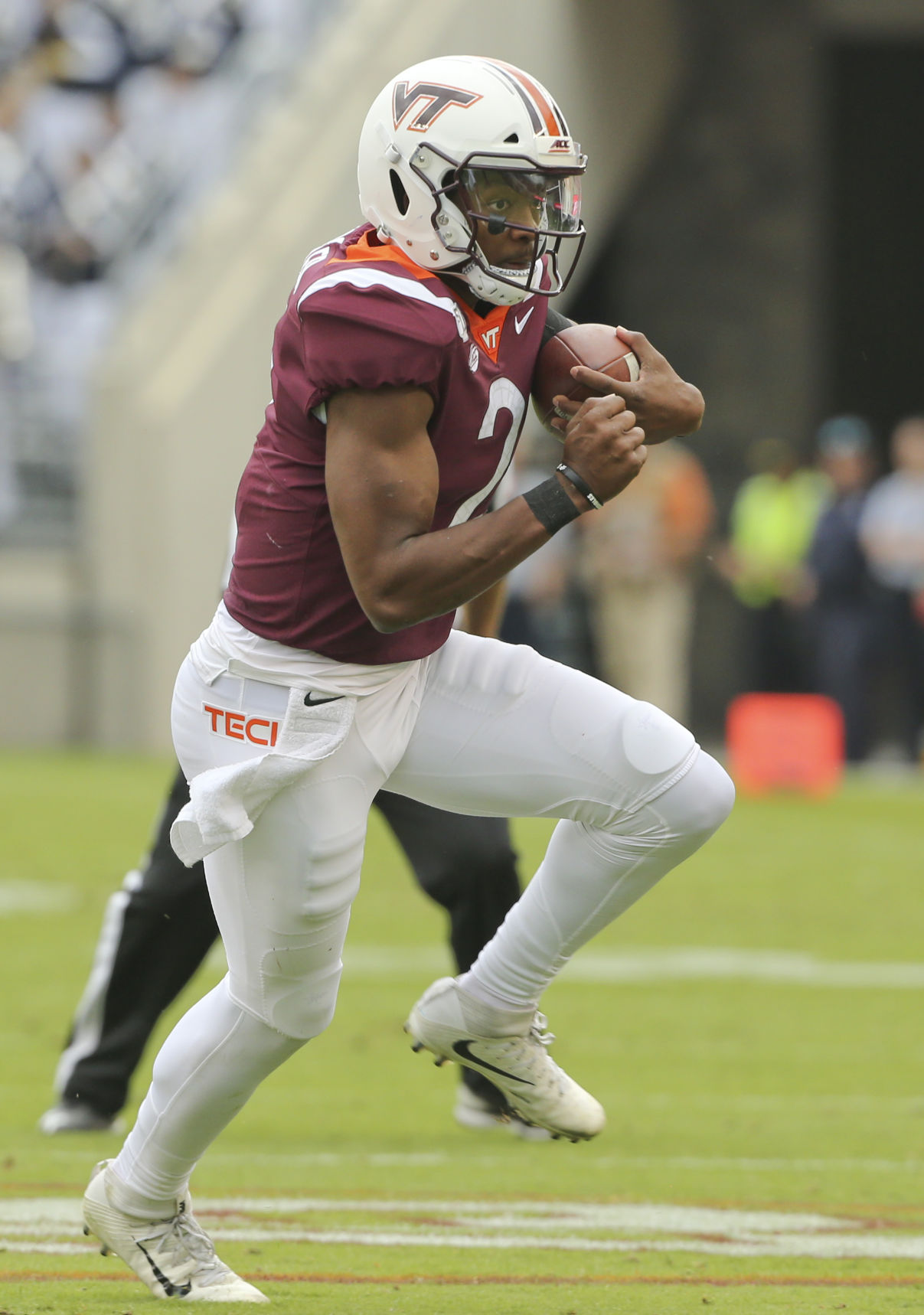 Virginia Tech quarterback Hendon Hooker